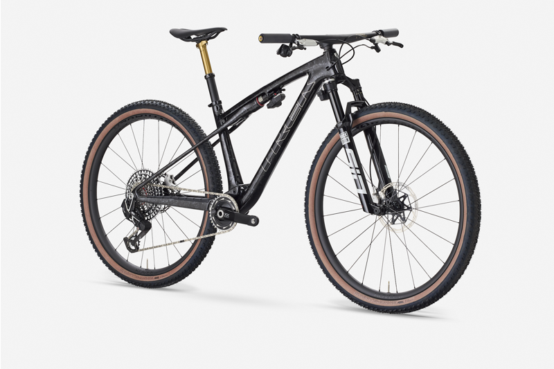 Trek Supercaliber SLR 9.9 XX Flight Attendant Gen 2 MTB In Carbon Smoke/Galactic Grey Marble-1