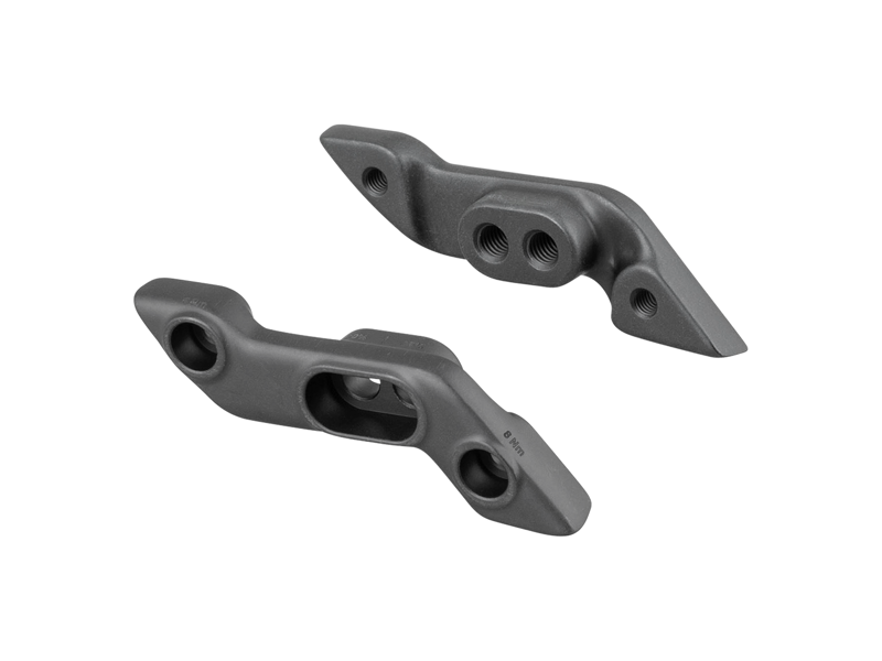 Trek Slash Matched Lower Shock Mount Brackets in Black