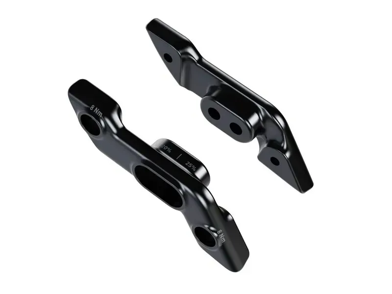 Trek Slash Matched Lower Shock Mount Brackets in Black-3