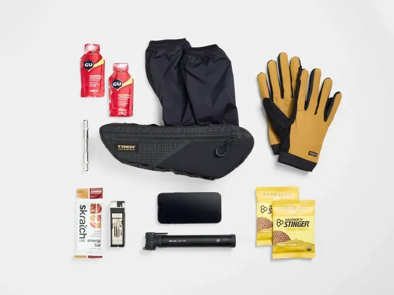 Trek Adventure Triangle 1L Bag In Black-2