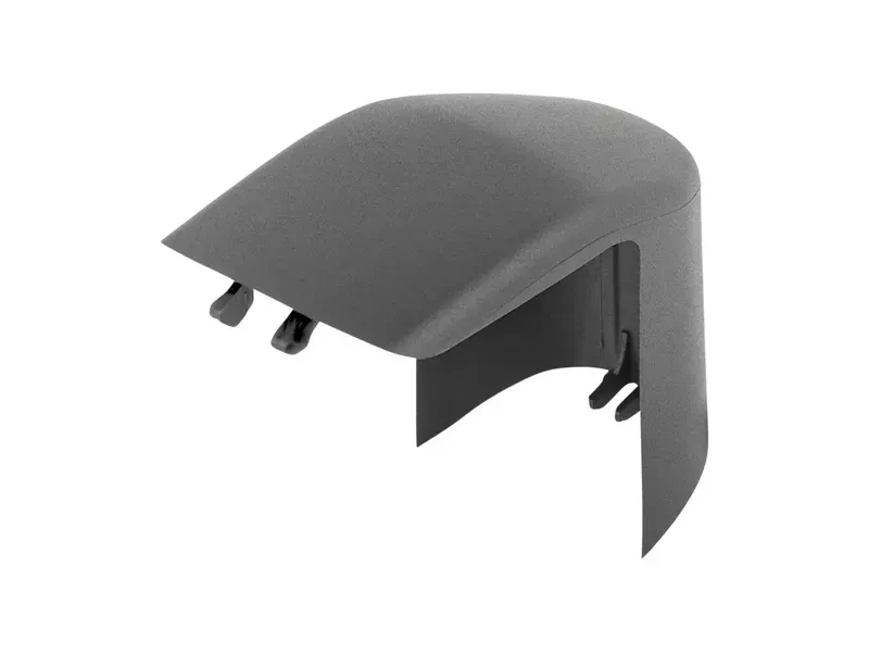 Trek Aero RSL Barstem Top Cover Stem Flush Steerer Cover In Onyx Carbon Matte