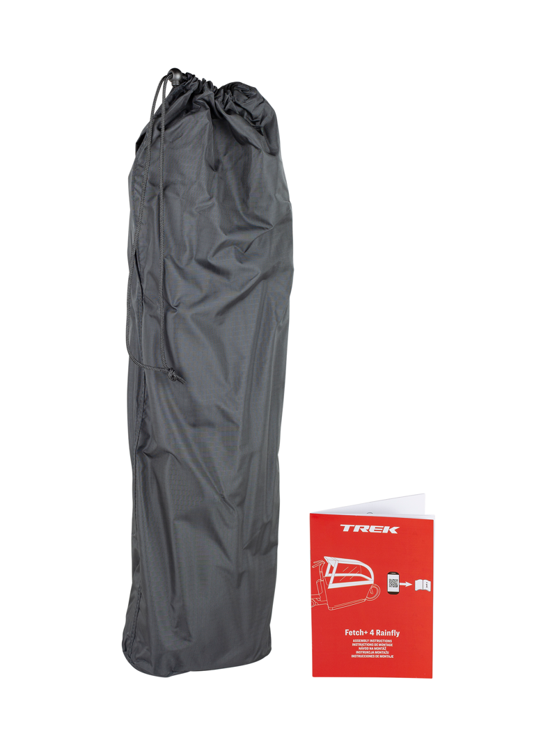 Trek Fetch+ 4 Storage Cargo Box Rainfly in Black-1