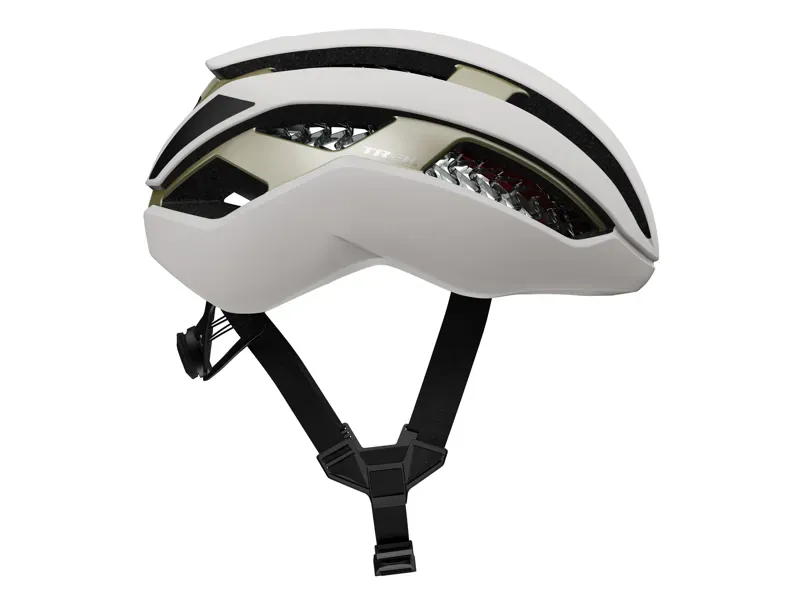 Trek Circuit WaveCel Road Bike Helmet in White Supernova Gold-1