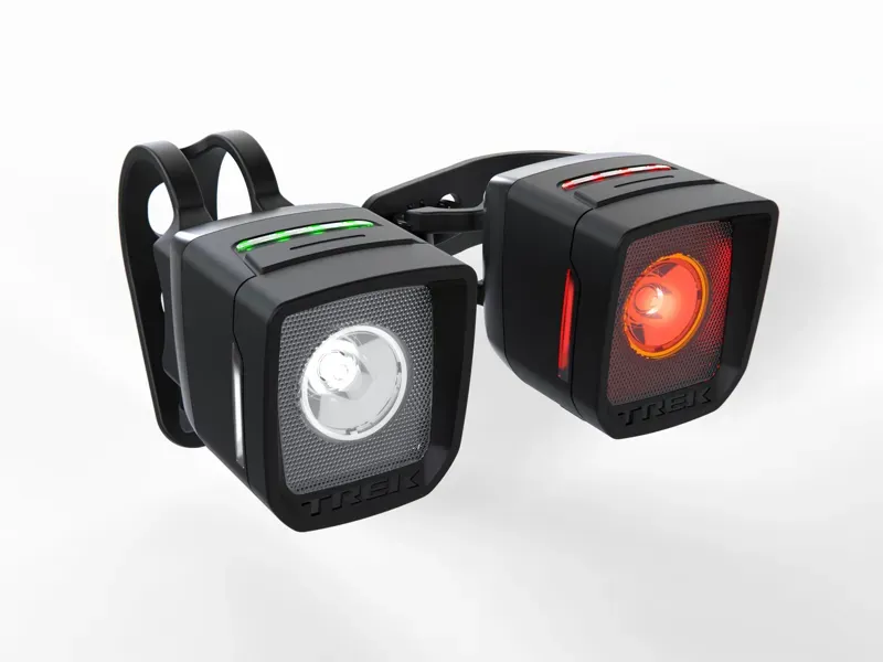 Trek Ion 100 R/Flare R City Rechargeable Front and Rear Bike Light Set