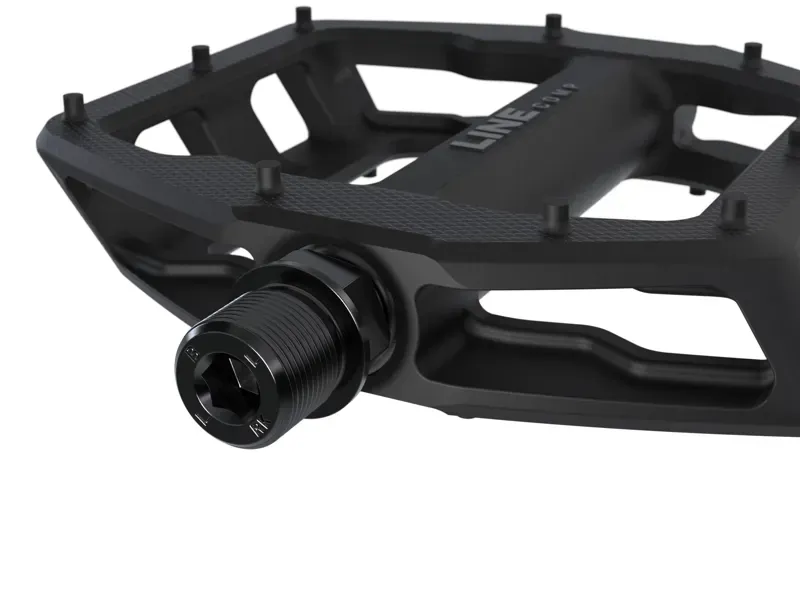 Trek Line Comp MTB Flat Pedals in Black 9/16-2