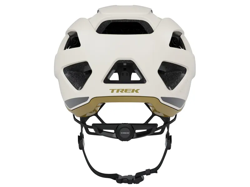 Trek Quantum WaveCel Mountain Bike Helmet in Era White Gold-2