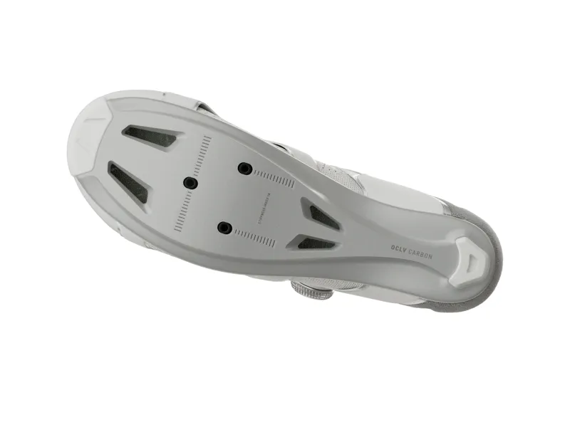2024 Trek RSL Knit Carbon Road Cycling Shoe Boa White / Silver-3