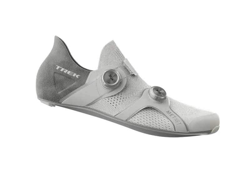 2024 Trek RSL Knit Carbon Road Cycling Shoe Boa White / Silver-2