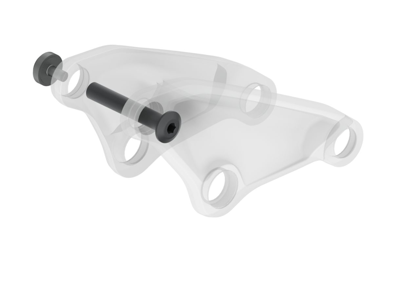 Trek DRCV Suspension Retrofit Kit in Black-4