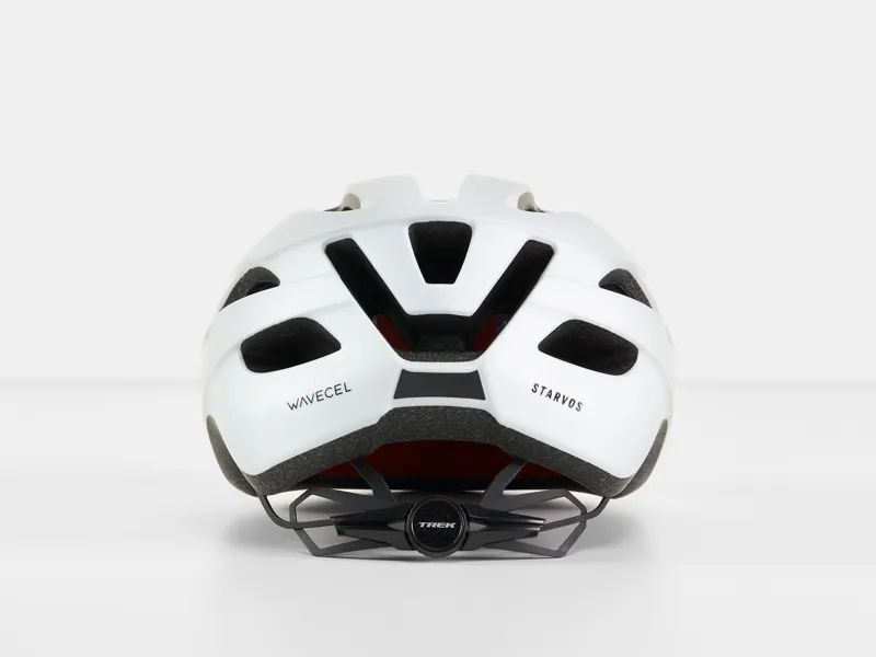 Trek Starvos WaveCel Road Bike Helmet In White-3