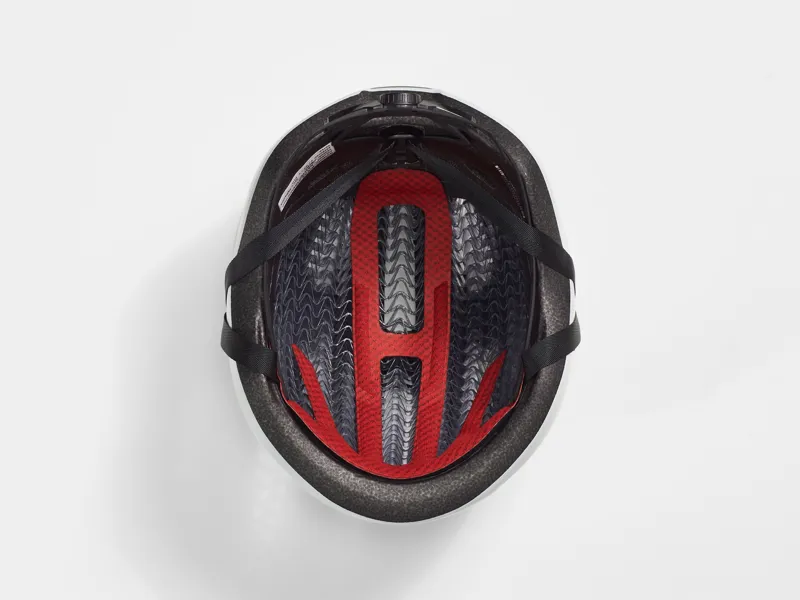 Trek Starvos WaveCel Road Bike Helmet In White-1