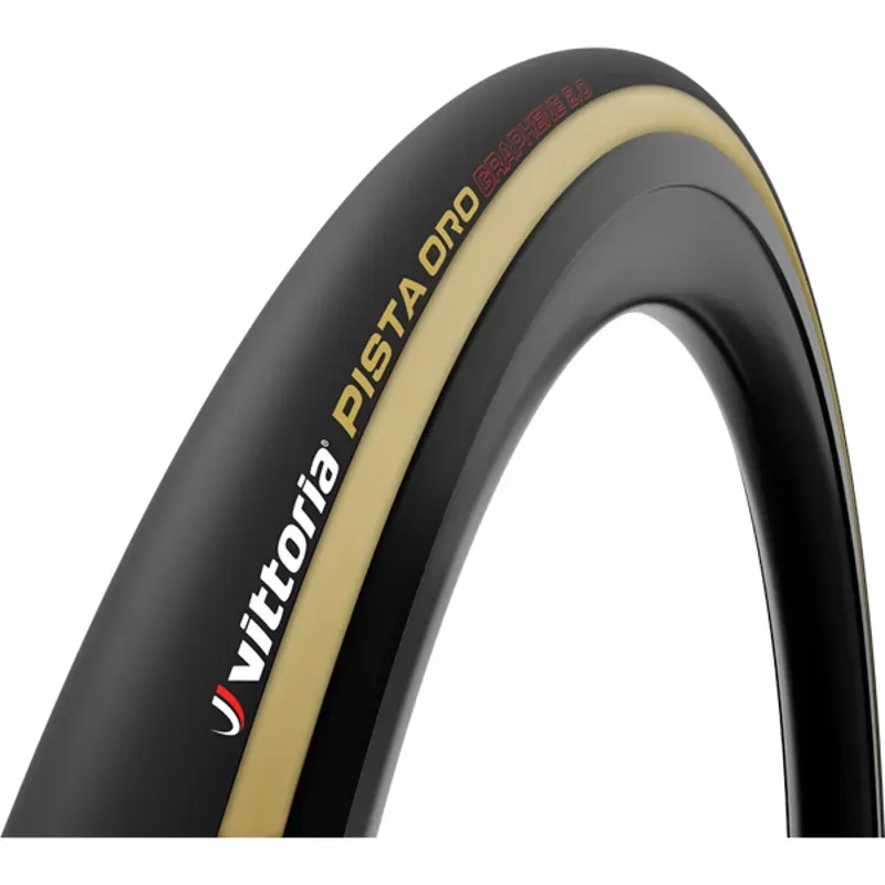 Vittoria Pista Oro 23mm Tubular Track Tyre Tanwall