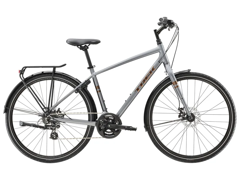 Trek Verve 1 Eq Hybrid Bike in Galactic Grey