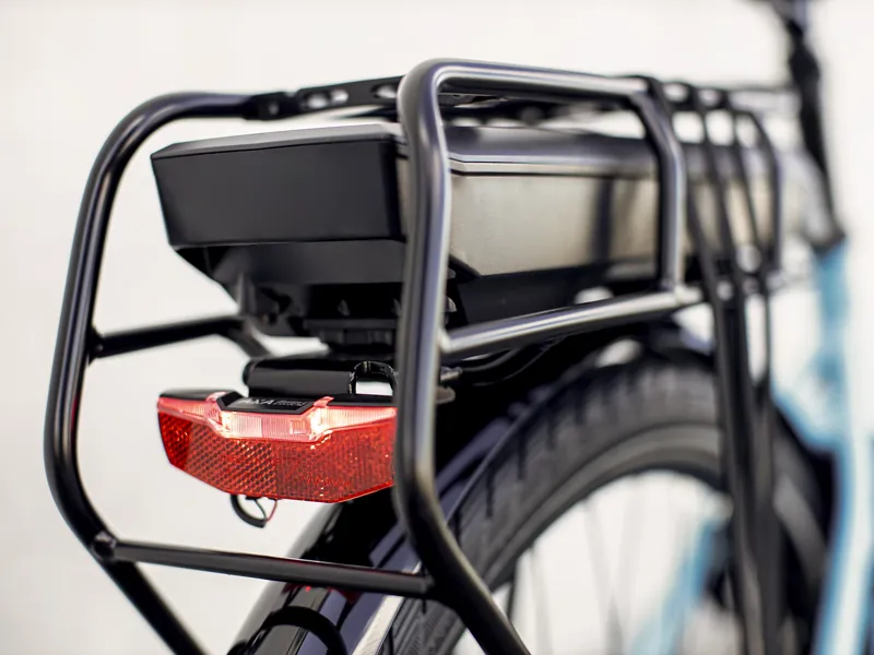 Trek Verve+ 2 Lowstep 300wh Electric Hybrid Bike in Blue-6