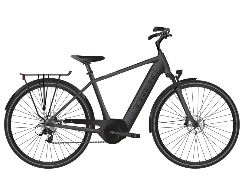 Trek Verve+ 3 Hybrid eBike in Black