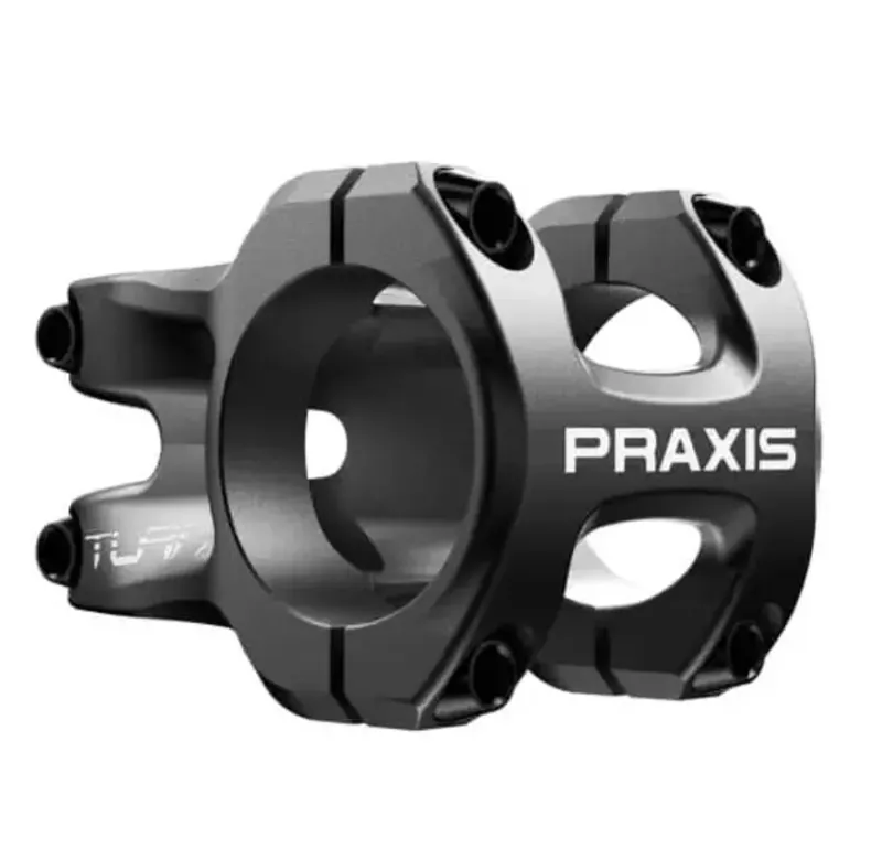 Praxis Works 31.8/32mm Aluminum Turn Stem in Black