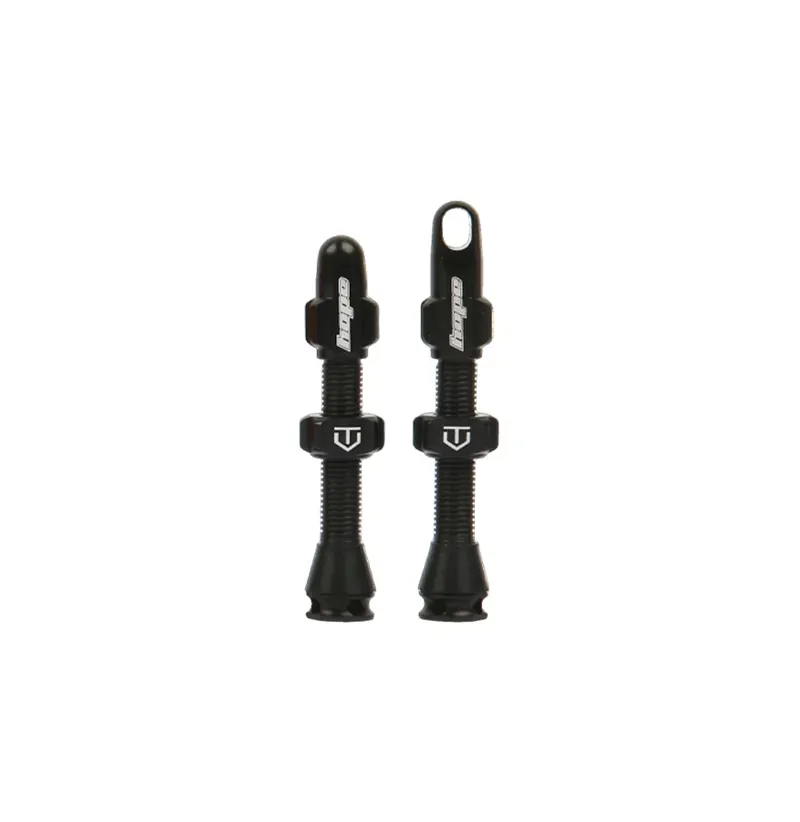 Hope Tubeless Tyre Valve Pair - 40mm - Black