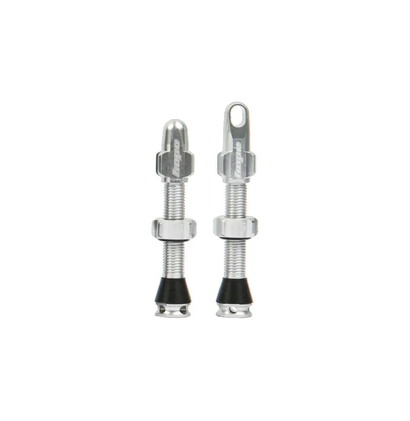 Hope Tubeless Tyre Valve Pair - 60mm - Silver