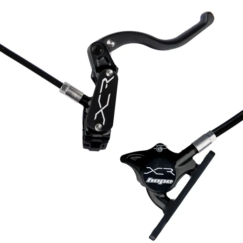 Hope XCR PRO X2 Brake With Flat Mount Caliper in Black