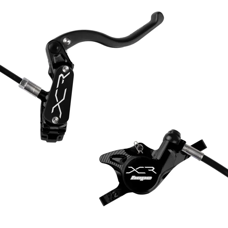 Hope XCR PRO X2 Hydraulic XC Brake with Post Mount Caliper in Black-1