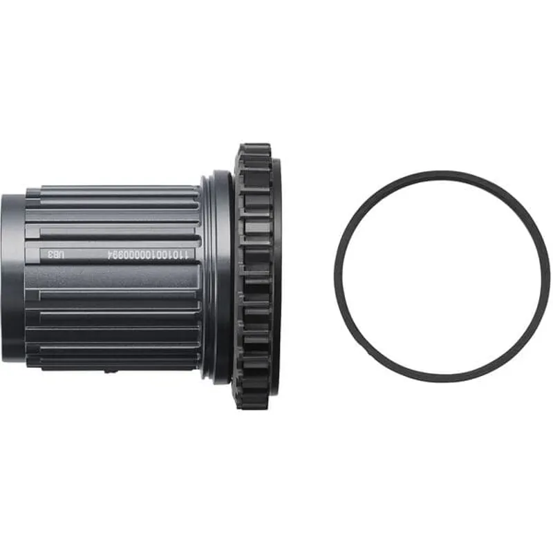 Shimano Spares WH-R9270-C50-TU-R Complete Freehub Body in Black-1